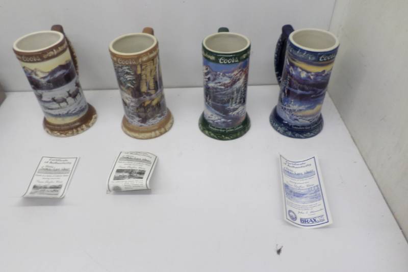 Coors Some Where Near Golden Colorado Steins