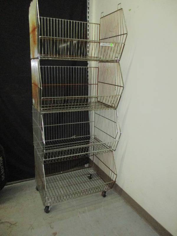 Stainless Steel Rack on wheels
