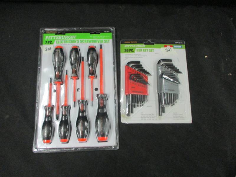 Tools Still in Plastic