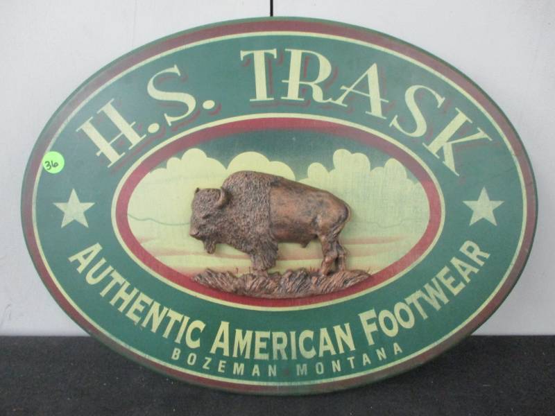 H.S Trask Wall Sign