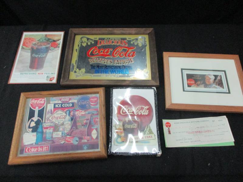 Old Coke Check, 5,094.03, Pictures , Mirror and Menu