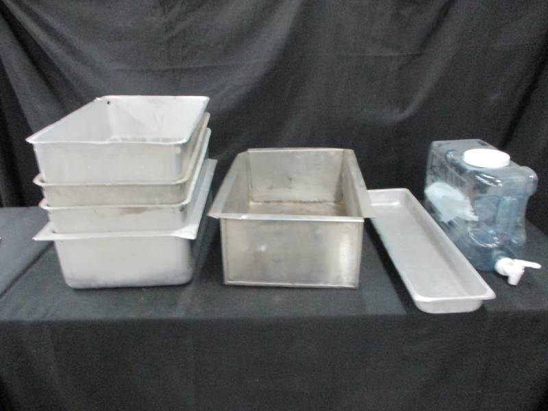 6 Large Rectangular Pans  20 12 x 13