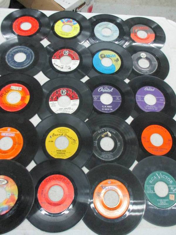 25 various 45 Records