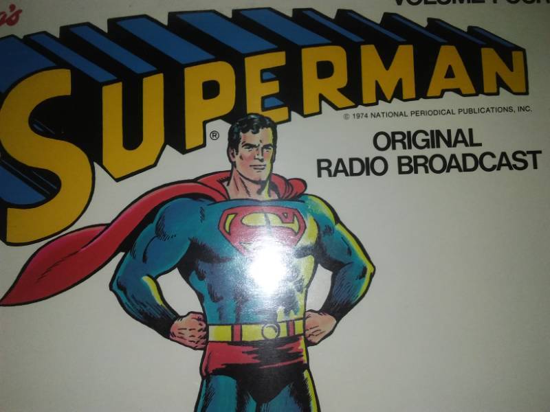 lot 30 image: Rare Superman Kelloggs original radio broadcast.