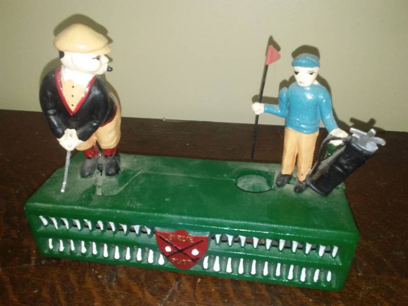 lot 39 image: Cast Bank - golfing theme.