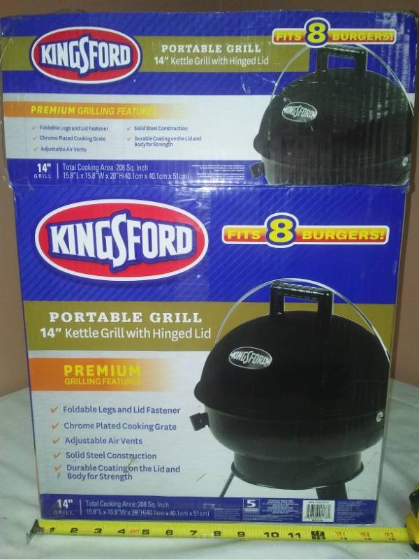 lot 142 image: NEW Kingsford portable grill