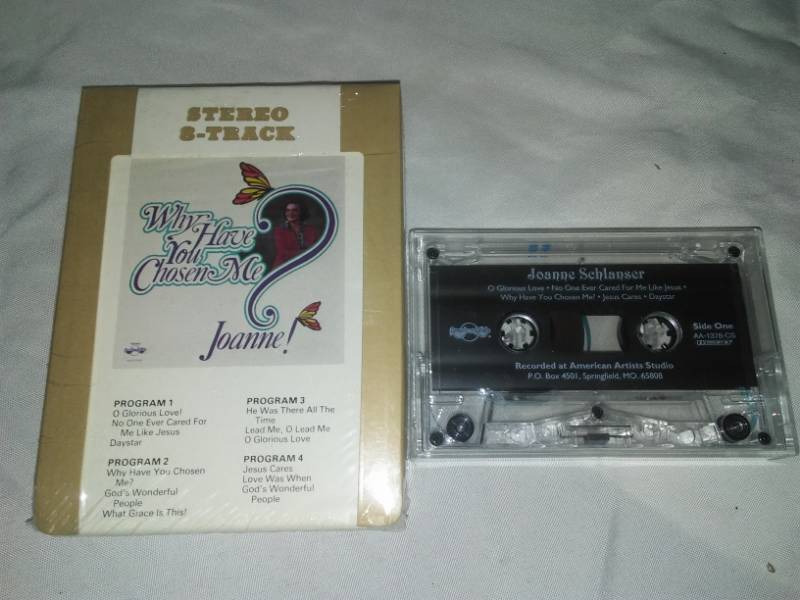 lot 155 image: Joanne Schlanser - new 8-track and cassette - Fargo woman recordings.