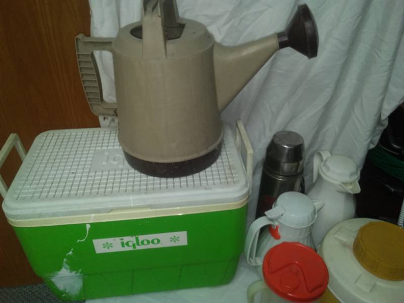 lot 156 image: Coolers and pitchers - very nice.