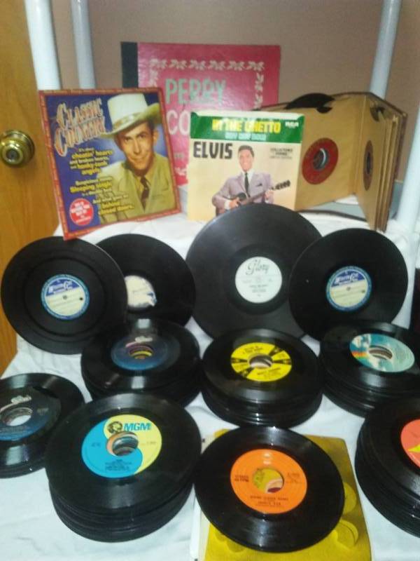 lot 175 image: 45 record album vinyl - over 200.