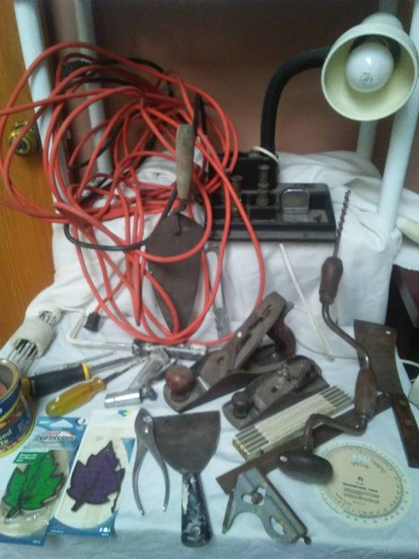lot 178 image: Tools - extension cords hand tools & More.