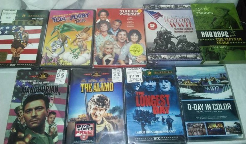lot 212 image: New DVDs - unopened. -9