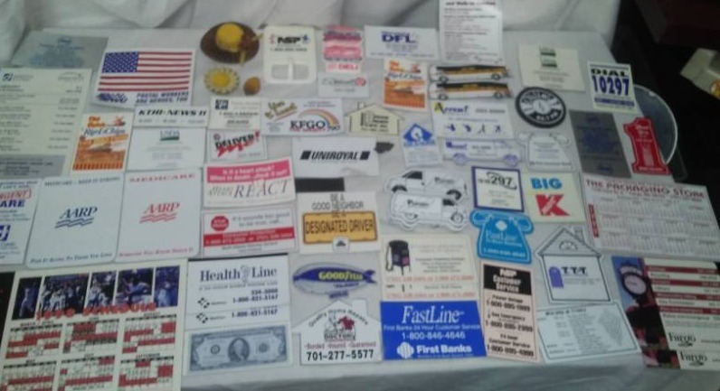 lot 261 image: Over 60 advertising magnets, great for the fridge or a laugh.