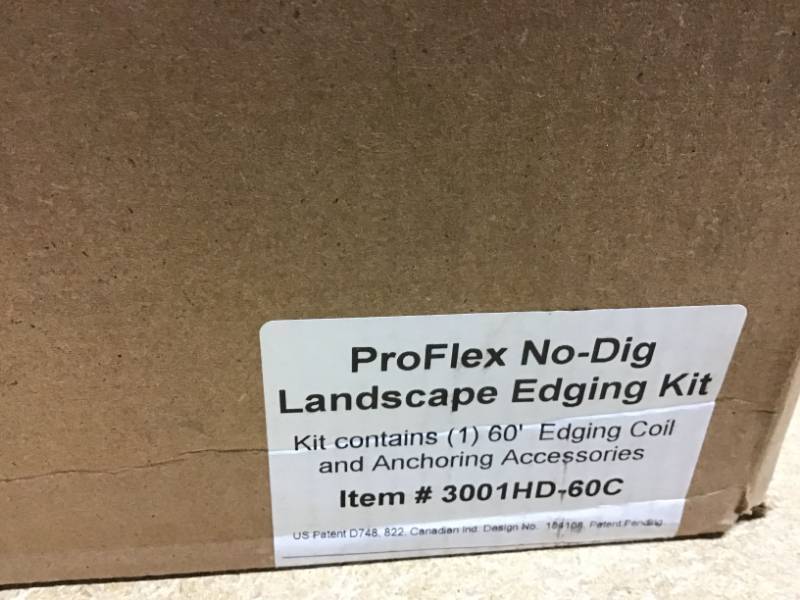 ProFlex No-Dig 60 ft. Landscape Edging Kit not used
