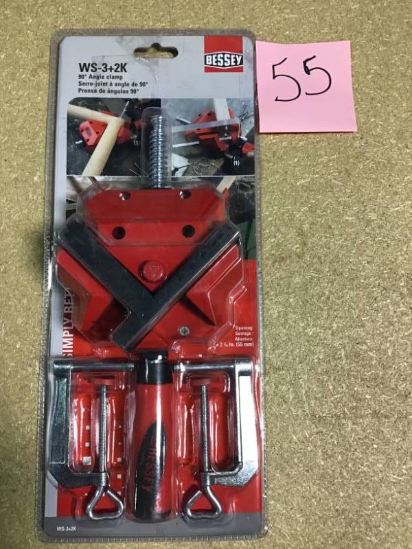 Angle Clamp, Die Cast, 90 deg. in good condition
