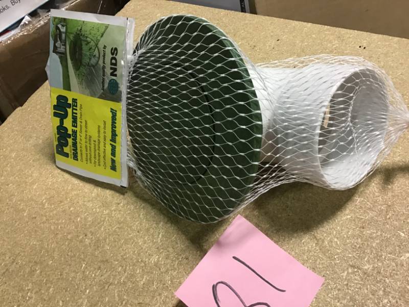 NDS 3 in. Pop-Up Drainage Emitter in good condition