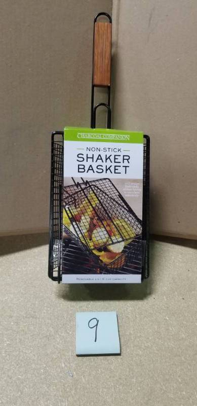 lot 9 image: Charcoal Companion Non-Stick Shaker Basket in good condition