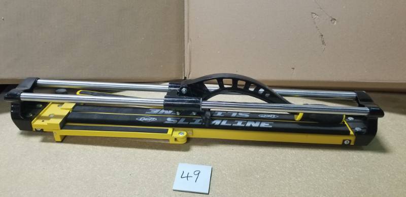 lot 49 image: QEP 24 in. Professional Slimline Tile Cutter in good condition
