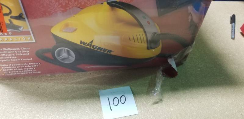 lot 100 image: Wagner 915 On-Demand Power Steamer Missing piece