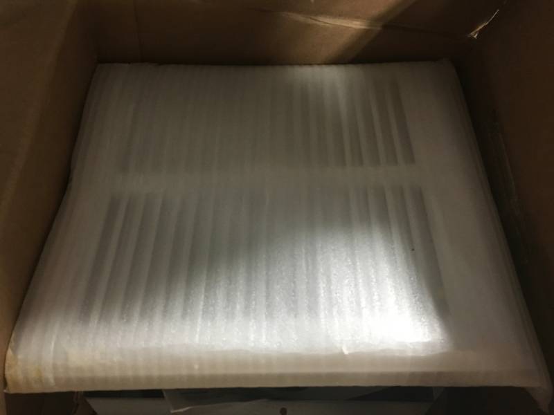 lot 10 image: NuTone InVent Series Heavy Duty 80 CFM WallCeiling Installation Bathroom Exhaust Fan in good condition