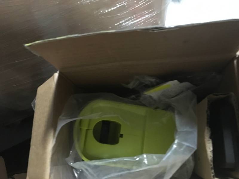 lot 46 image: RYOBI ONE 18-Volt Lithium-Ion Cordless Grass Shear and Shrubber Trimmer - Battery and Charger Not Included in good condition