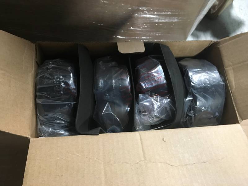 lot 51 image: Husky 5 in. Black PP Caster Kit not used