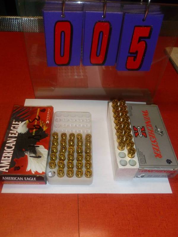 40 S&W Ammo & 22-250 Ammo