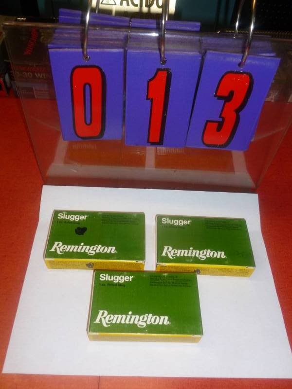 Remington 12 gauge Slugs