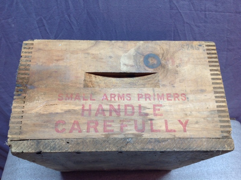 lot 3 image: Remington Wood Primers Box