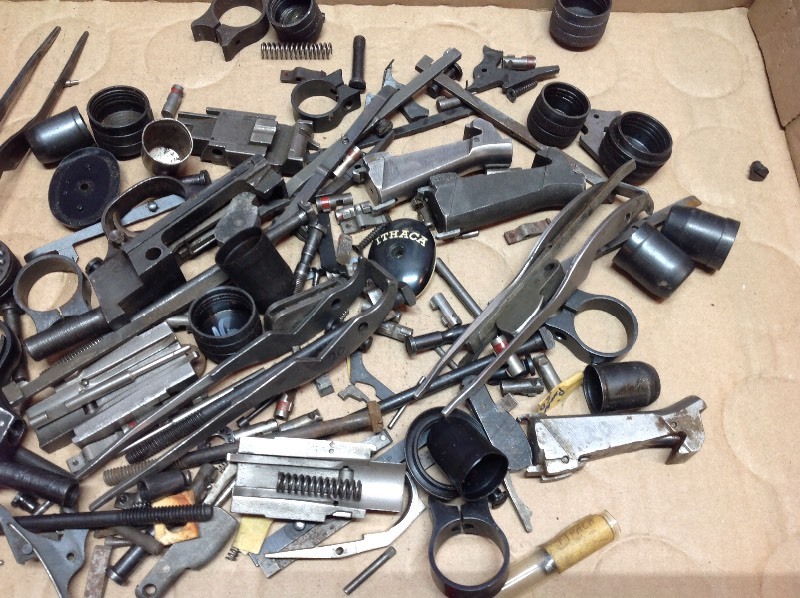 lot 69 image: Ithaca 37 Shotgun 12 & 20 Gauge Parts