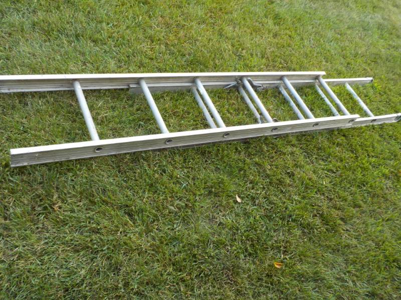 12 Feet Extension Metal Ladder...