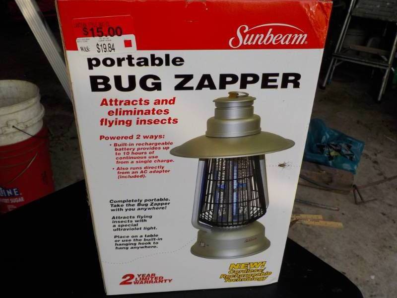 New Sunbeam Portable Buzz Zapper...