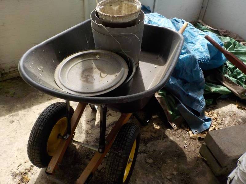 Wheelbarrow and misc....
