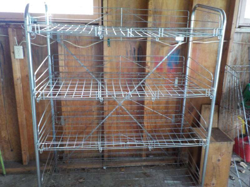 4 Shelf Metal Unit...