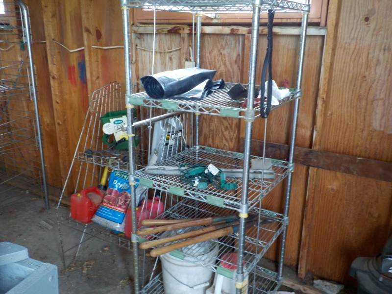 2 Shelving Units with Contents...