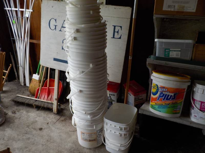 Lot of Pails...