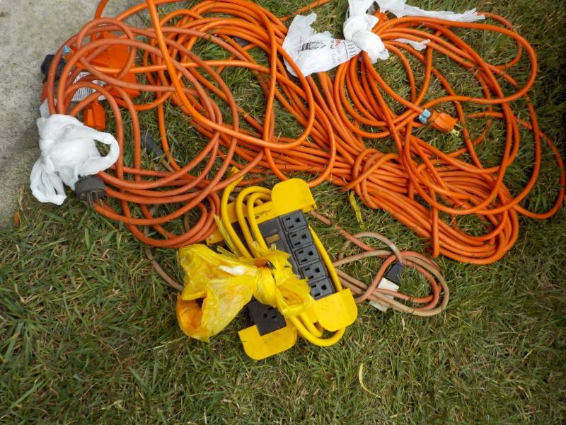 Lot of Electrical Cords...