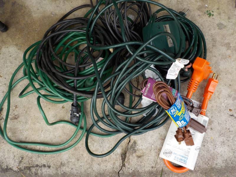 Lot of Electrical Cords...