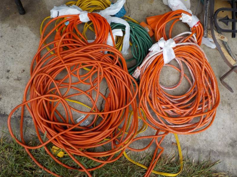 Lot of Electrical Cords...