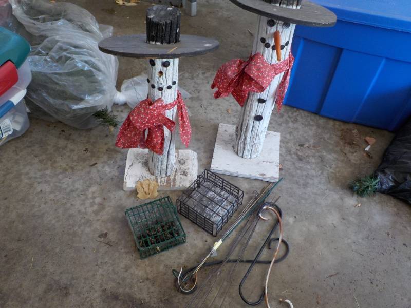 2 Snowman and Outdoor Dcor...
