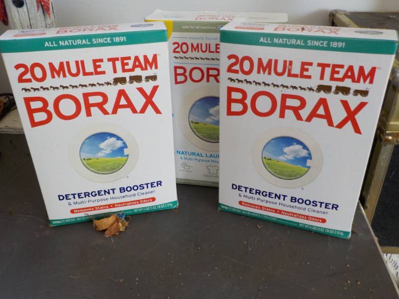 3 - 4lb Borax Laundry Booster...