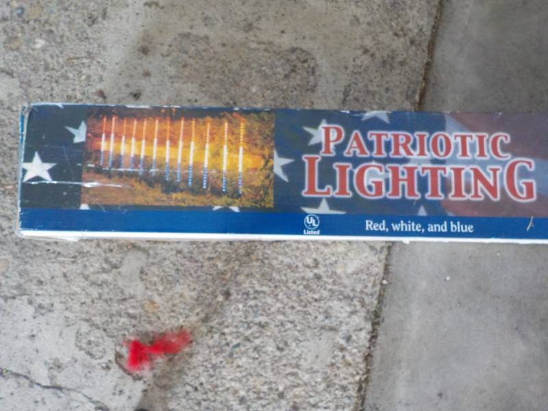 Patriotic Lighting new in box...