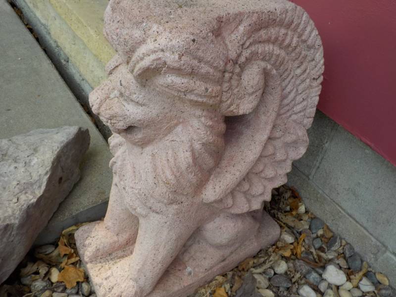 Cement Lion...