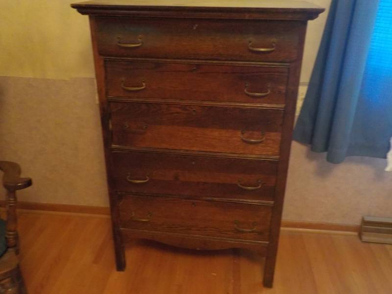 5 Drawer Chester Drawers Oak orgin...