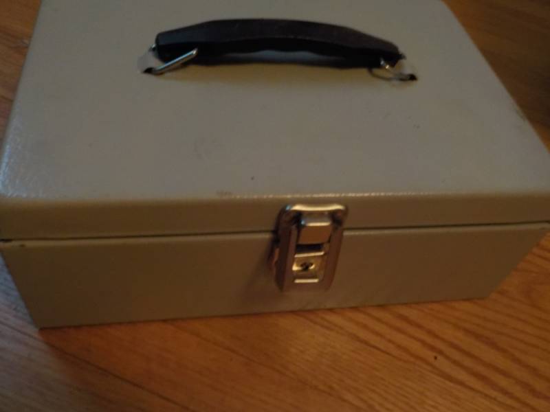 Metal Box with Keys...