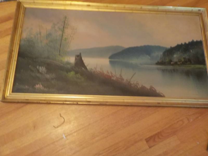 Vintage Textured Painting on Canvas...