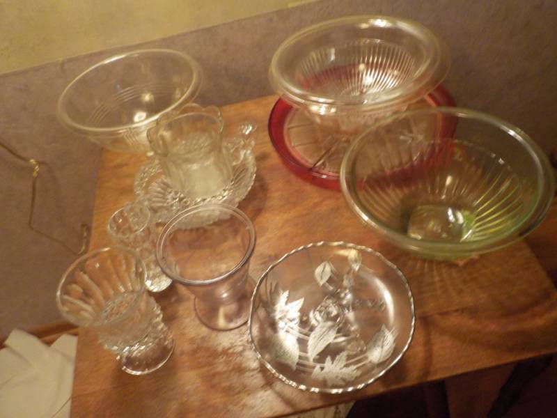 Lot of Vintage Glass Ware...