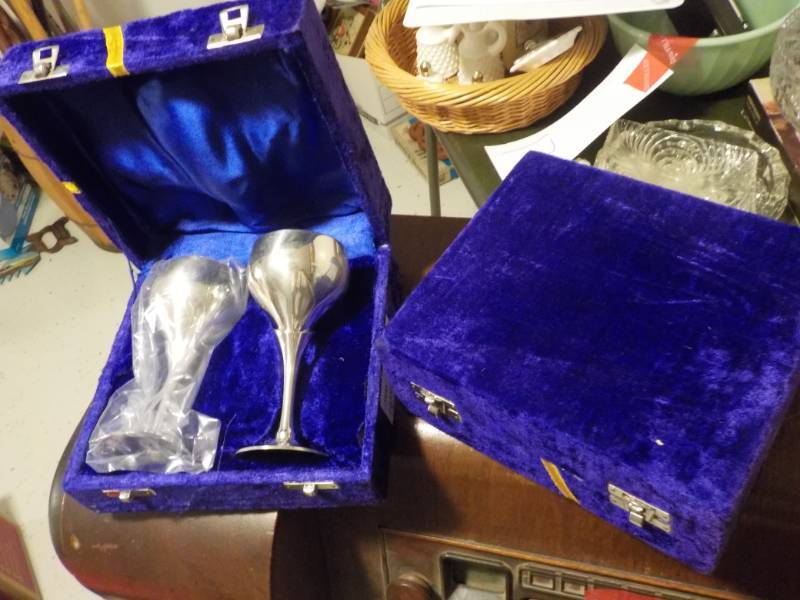 Made in India set of 4 Goblets...