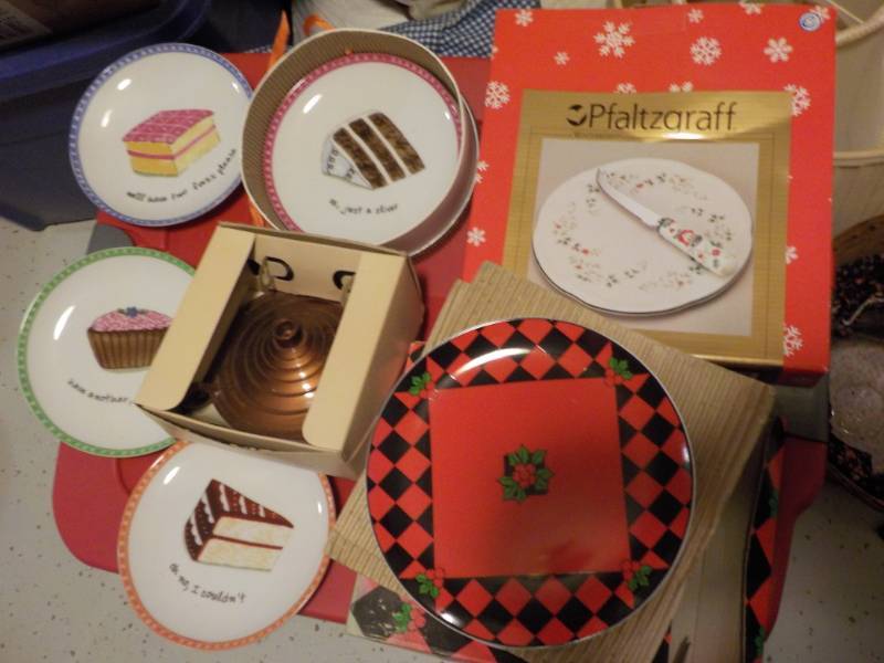 Pfaltzgraff,Dept 56 set of 4, Coppe...