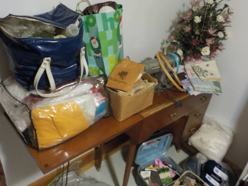 Lot of Sewing Supplies, Knitting, a...