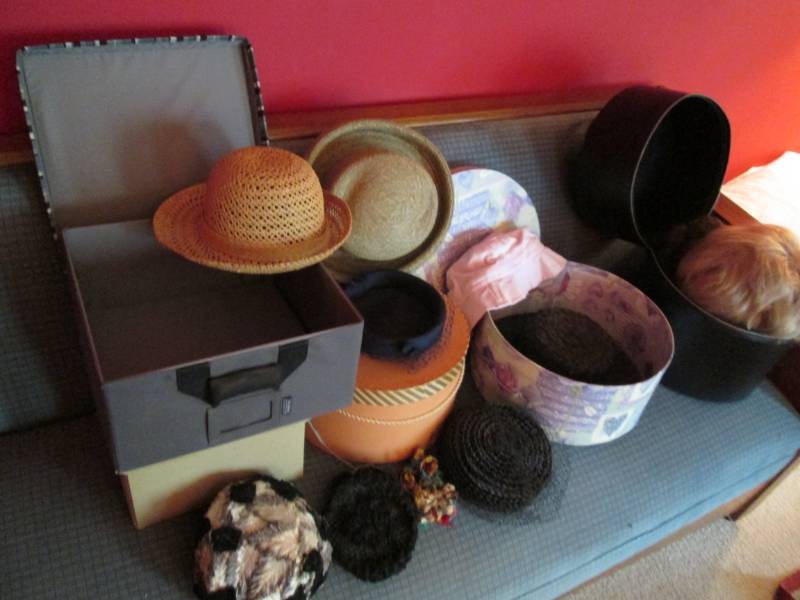 Wigs, and Vintage Hats...